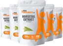 BulkSupplements.com Horsetail Extract Powder - Horsetail Supplement, fra Horsetail Herb - Silica Kosttilskud, Gluten Free, 1000mg per Serving, 5kg (11 lbs) (Pack of 5)