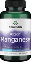 Swanson Albion Chelated Mangan Glycinate 40 Milligram 180 Kapsler