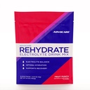 AdvoCare Rehydrate - Electrolyte Drink Mix - Includes Magnesium, Sodium, Potassium & Calcium - Antioxidant & Amino Acid Fortified - Hydration & Recovery - Fruit Punch, 15 Stick Packs (6.3 oz)