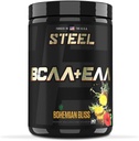 Stål Kosttilskud â 124; High Performance BCAA EAA pulver â 124; fremmer Lean Muscle Growth og Workout Endurance â 124; 2: 1: 1 forhold til at inddrive Muscle Hurtigere 30 Serveringer. (Bohemian Bliss)