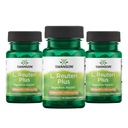 Swanson L. Reuteri Probiotic Plus w / L. Rhamnosus L. Acidophilus & FOS Prebiotisk fordøjelsesstøtte - fremmer Gut Health w / 7 Millioner CFU per kapsel - (30 Veggie kapsler) (3 Pack)