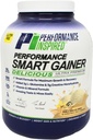 Performance Inspireret Nutrition Smart Mass Gainer - 50G Protein, 900 kalorier, Creatin, L- Glutamin & fordøjelsesenzymer - Muskelvækst & Inddrivelse - Vanilla Bean Ice Cream - 6 LB