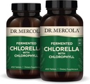 Dr. Mercola Gæret Chlorella med Chlorophyll, 90 Servering (450 tabletter), 2 flasker, Kosttilskud, understøtter immunforsvar og orgel sundhed, ikke GMO, NSF Certificeret