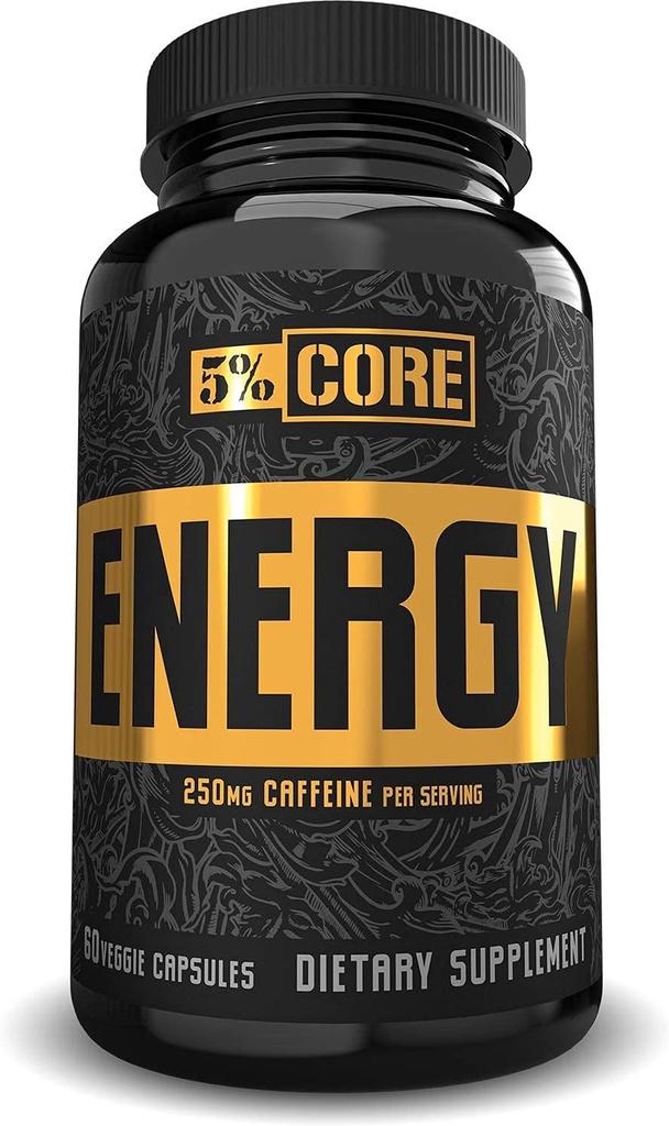 5% Ernæring - 5% Kerneenergi - 60 Veggie kapsler