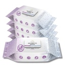 Nurture XL Antibacterial Body & Hand Sanitizing Wipes | Alcohol-Free Antiseptic Wet Towelettes for Germ Removal, Disinfecting Skin, Sanitizing Hands |Cleaning Cloths | Adults & Baby | Thick & Strong