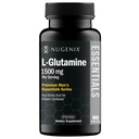 Nugenix Essentials L- Glutamin, 1500mg 100% Botanisk L- Glutamin Aminosyre, Protein Syntese, Understøtter cellular funktion, 60 kapsler