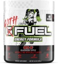 G Fuel Goth GF Energy Drink Powder, Pre Workout Koffein Powder, Energy Powder Drink Mix for Gaming, Sugar Free Focus Amino, Vitamin + Antioxidanter, 9.9oz (Blackberry Apple, 40 Servere)