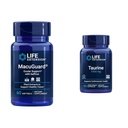 Life Extension MacuGuard Eye Health Supplement med Saffron & Taurine Heart Health Kapsler Bundle