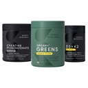 Sports Research ® Organic Ananas Coconut Green, Creatinine Monohydrat & Vitamin D3 5000iu + Vitamin K2 100mg