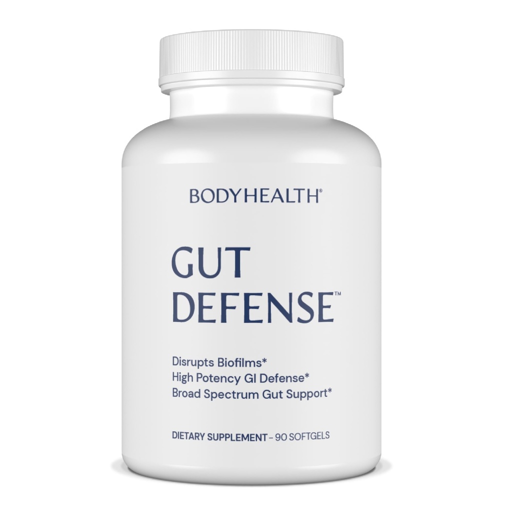 BodyHealth Gut Defense med PerfectAmino, Gut Health Support til kvinder og mænd, GI Support - 90 Softgels
