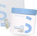 ZitSticka Vitamin Acne supplement til Cystic Acne w / 30 Natural Caps for kvinder og mænd, Kosttilskud til Hormonal Support, Skin Klarhed, Mørke Spots - Dermatolog Testet (Skin Discipline)