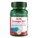Renhed Produkter Krill Omega 50 (Krill + Fish Oil Blend 1000mg + Astaxanthin 500mcg + Phospholipider 200mg + D-vitamin 500 IE) - 60 Mini Softgels