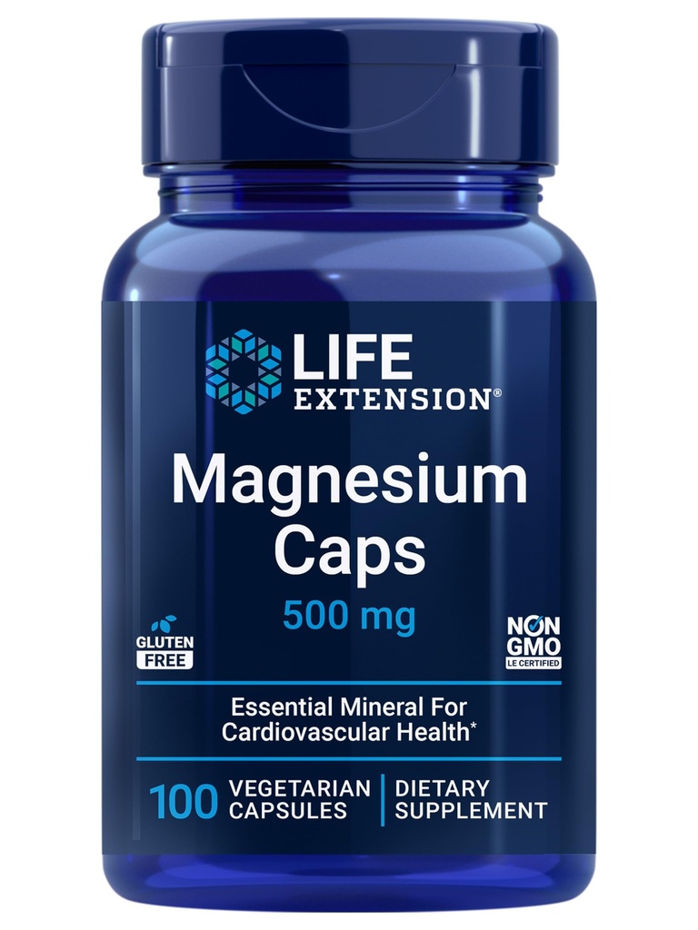 Life Extension Vitamin C & Quercetin Plus Magnesium til immunforsvar, hjertesygdomme, knogler, Metabolisme - 250 tabletter, 100 kapsler