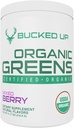 Greens Superfood Powder Mixed Berry- 124; 8 Mest essentielle Mixed Green - 124; Certified 100% Organic - 124; Chlorella, Spinach, Kale, Spirulina, Alfalfa, Broccoli, Hvedegræs, & Barley Grass; 30 SERV - 124; 11.17 OZ