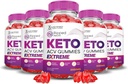 Justified Laboratories (5Pack Rippede resultater Keto ACV Gummies Extreme 2000MG Rippede resultater Keto Gummies Apple Cider Vinciate Formuleret med Pomegranate Beet Juice Powder B12 Vegan Non GMO 300 Gummys