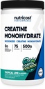 Nutricost Creatinine Monohydrat Powder (Kysteksplosion, 500 Gram) - Mikroniseret Creatin Supplement - Vegan, GMO- Free, Gluten Free