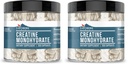 Earthborn Elements Creatinine Monohydrat 200 Kapsler, Pure & Ufortyndet, Ingen tilsætningsstoffer (pakke med 2)