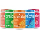 Opret Creatinine Monohydrate Gummies - High Five Bundle - Sour Peach, Sour Apple, Watermelon, Blue Raspberry & Orange - Creatinine Gummies for Women & Men, NSF Certified, 3. part testet, (5-Pack)