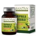 Banyan Botanicals Triphala Guggulu - Organic Triphala Supplement med Guggulu Resin - Herbal Detox supplement til støtte sund fordøjelse * - 90 tabletter - ikke-GMO bæredygtigt sourced Vegan