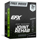 EFX Sports Joint Rehab Recovery Kit Name 124; Drevet af Kre- Celazine ® # 124; til Mobility & Joint Health} 124; 120 Kapsler Kre- Alkalyn Creatin + 2 oz Topical Cream