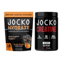 Jocko Fuel Hydrate Electrolyte Island Orange + Creatine Monohydrate Powder 90 Servings