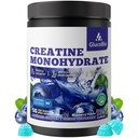Creatine Monohydrate Gummies (5g) – Pre-Workout Energy & Muscle Growth Support for Men & Women | Blueberry Electrolyte Gummies (135 Count)
