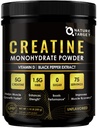 Mikroniseret Creatin monohydrat til kvinder og mænd, Creatin pulver til men- Kvinder for at forbedre ydeevne og styrke, Support Muscle Growth og workout Inddrivelse, 6.5g per Servering, 75 Servering