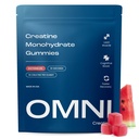 Creatine Monohydrate Gummies - Supports Muscle Growth, Recovery & Brain Function - Convenient & Easy to Take - Great Tasting Watermelon Flavor - 1g per Gummy, Low Sugar - 90 Count