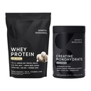 Sports Research® Creatine Monohydrate (100 Servings) & Vanilla Whey Protein (63 Servings), The Dynamic Duo for Lean Muscle Building, Improved Performance, Strength & Workout Recovery - Sports Nutritio