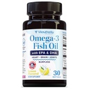 Omega 3 Fish Oil Supplement | 1,200mg Omega 3 Fatty Acids 400mg EPA & 280mg DHA | Heart, Brain & Eye Health Support | Burpless Lemon Flavor Friend of the Sea Certified Non-GMO, Gluten-Free 30 Servings