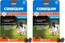 Cosequin Minis Soft Chews Maximum Strength with MSM Plus Omega3,45 Count (Pack of 2)