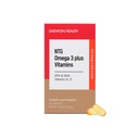 Vegan Omega-3 + Vitamin D3 & E | Algal Oil TG Form DHA EPA | Heart, Brain & Eye Support | Solvent-Free Water Extraction | Non-GMO, Vegan Certified | 30 Softgels (1020mg)