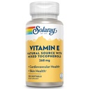 SOLARAY vitamin E d- Alpha tocopherol 268mg (400 IE)