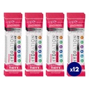 Hydration Powder, Electrolyte Powder Packets, Naturally Flavored Hydrating Packets for Water, Fast Acting Hydrate Electrolytes with Vitamins B&C, Energy & Recovery, LemonBerry, Pack of 12