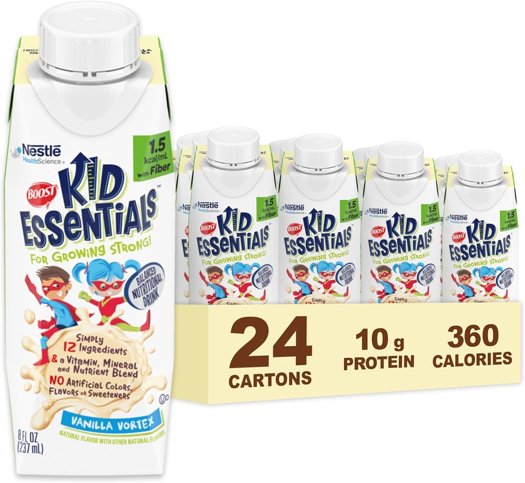 BOOST KID VÆSENTLIGE 1.5 med Fiber, Vanilla Vortex