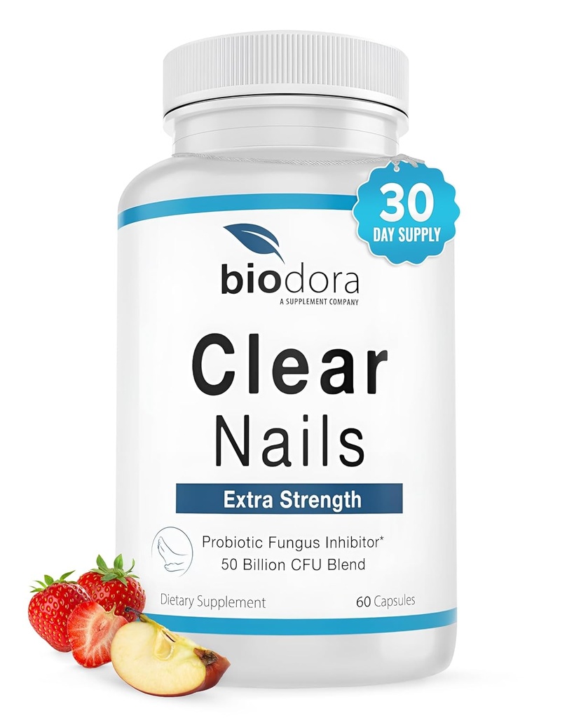 Clear Nails - Ekstra styrke - Probiotisk svampeinfektion - 50 milliarder CFU