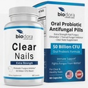 Clear Nails - Ekstra styrke - Probiotisk svampeinfektion - 50 milliarder CFU