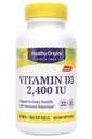 Healthy Origins Vitamin D3 2, 400 Lulanolin Gels, 360 Count