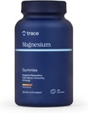 Trace Minerals Magnesium Gummies - Understøtter en rolig Mindset - Magnesium Chewables for børn og voksne - Ben, fordøjelse, hjerte sundhed & immunforsvar - Peach Flavor - 120 Greve (120 Servere)