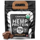 Organisk Hamp Protein Powder, Plant Based and Vegan Protein Shake, Lactose and Dairy Free, Gluten Free, Ren og Natural- Chokolade (20 Servere)