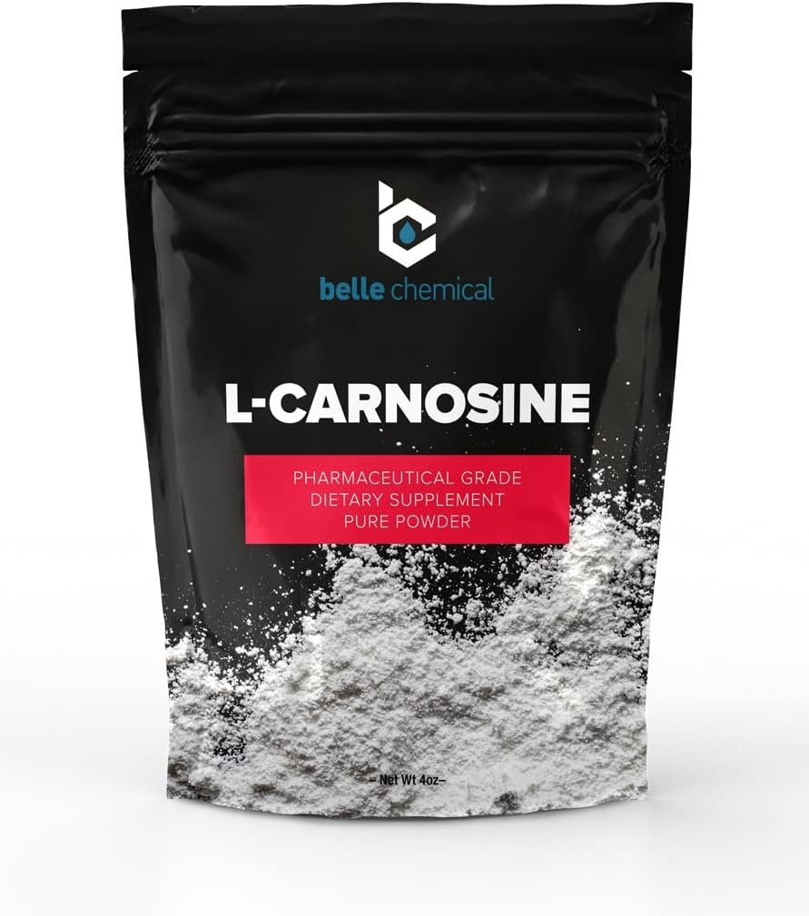 Pure L-Carnosine Powdern - Pharmaceutical Grade (4 Ounce)