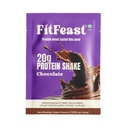 Protein Shake Sachet, 20g Triple Blend Whey Pea Casein Protein Powder, Chocolate, 0 Added Sugar, No Maltodextrin, Pack of 14