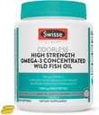 Swisse Wild Fish Oil Omega 3 Kosttilskud til kvinder og mænd