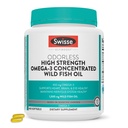Swisse Wild Fish Oil Omega 3 Kosttilskud til kvinder og mænd