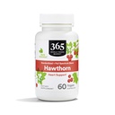 365 af Whole Foods Market, Hawthorn Standardized + Fuld Spectrum Blend, Heart Support, Vegan Kapsler, 60 Greve