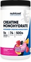 Nutricost Creatine Monohydrate Powder (Shaq's Berry Blast, 500 Gram) - Micronized Creatine Supplement, Vegan, GMO-Free, Gluten-Free, 74 Servings