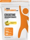 BulkSupplements.com Creatine Monohydrate Powder - Creatine Flavored Powder Supplement, Micronized - Lemon Italian Ice Flavor, 7g per Serving, 700g (1.5 lbs) (Pack of 1)