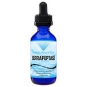 Serrapeptase Enzyme 583mg, 4 Fl oz, 250000 spu per Serving, 120 Servings, High Bioavailability, Quick Absorption, GMP-Certified, Non-GMO, Plant Based, Made in USA