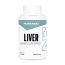 NutraBio Liver Supplement - Advanced Liver Support with Antioxidants, Milk Thistle Liver Detox, Glutathione, Tudca - Promotes Liver Cleanse Detox and Repair - 90 Capsules