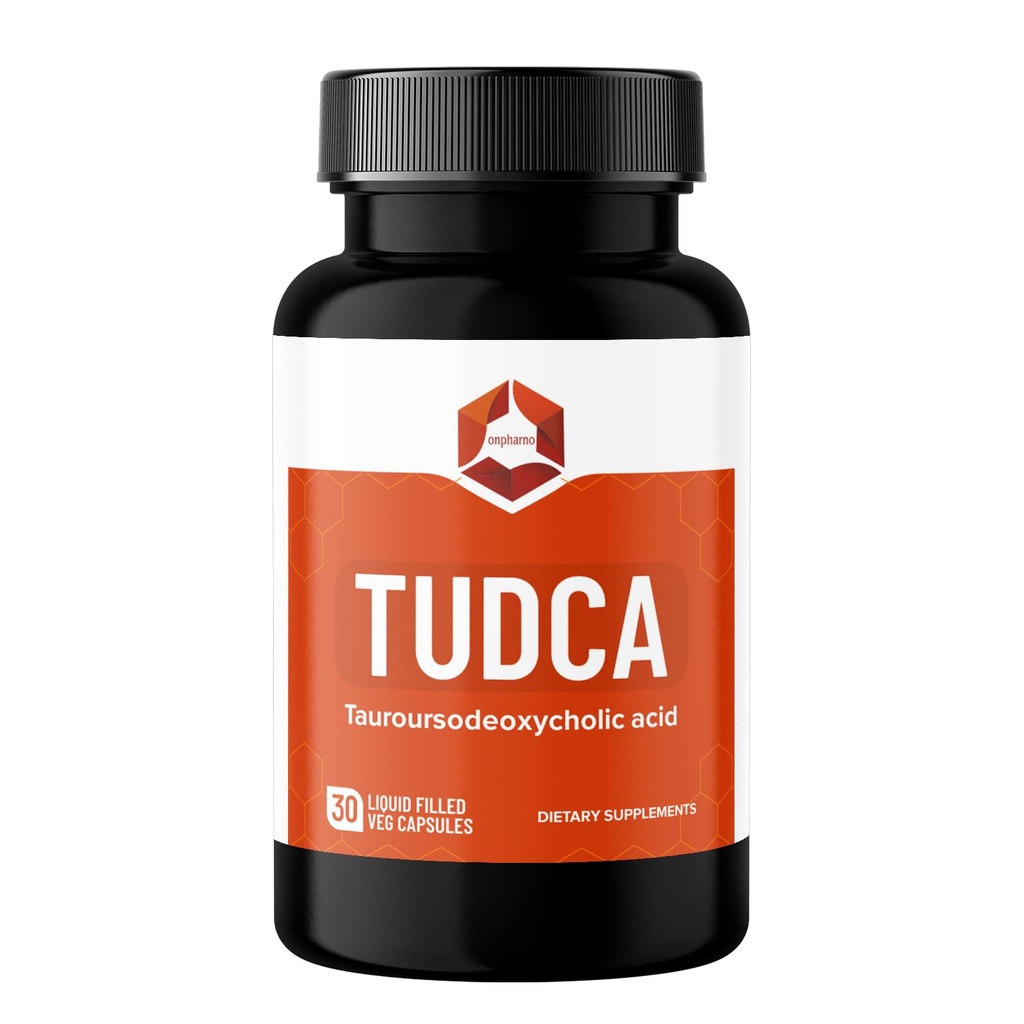 TUDCA Supplement | Tauroursodeoxycholic Acid 500mg | Liquid Filled Veg Capsules | Non-GMO | 30 Capsules